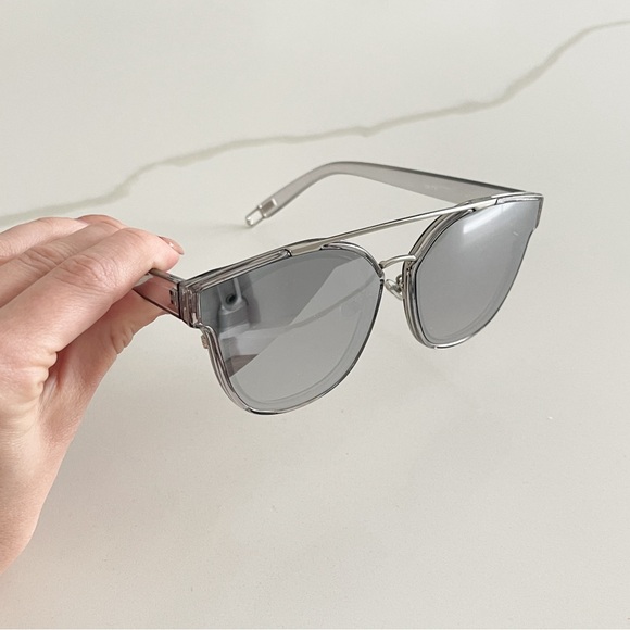 Silver Mirrored Sunglasses - Picture 8 of 9